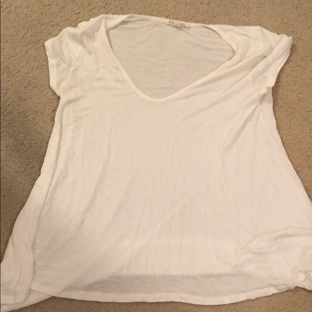 Small White Flowing Tee Shirt
